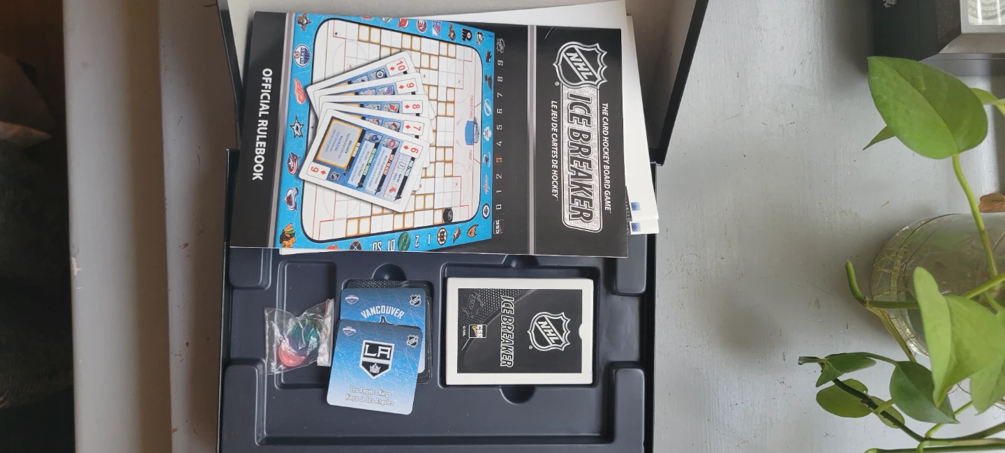 NHL Ice Breaker Card Hockey Board Game - photo 2
