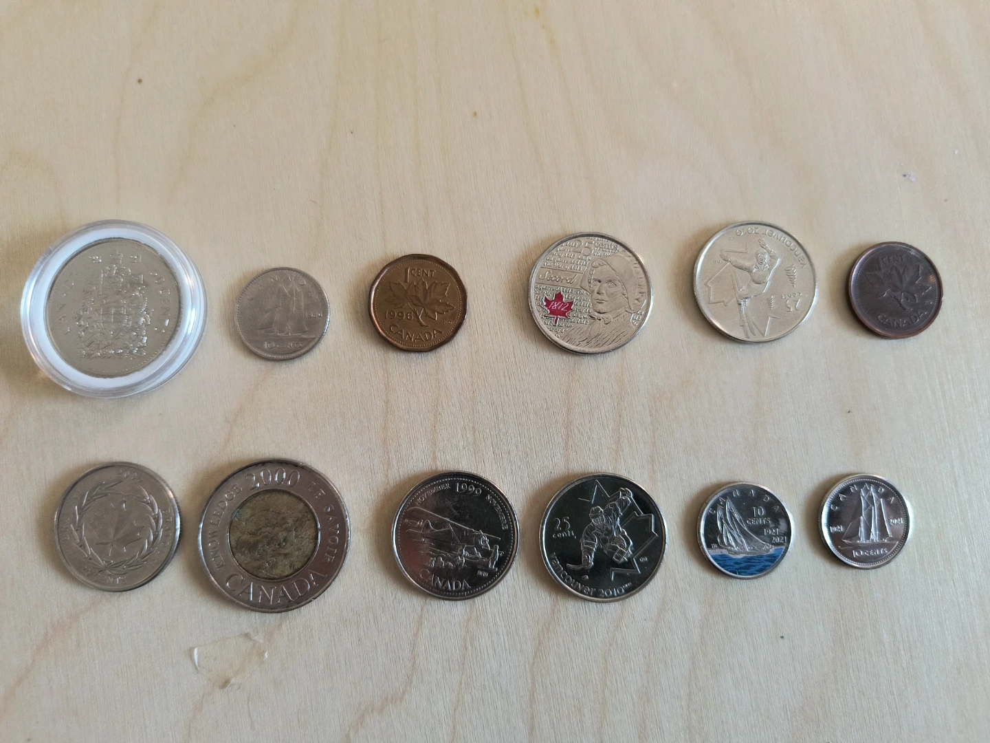Canadian coins I found
