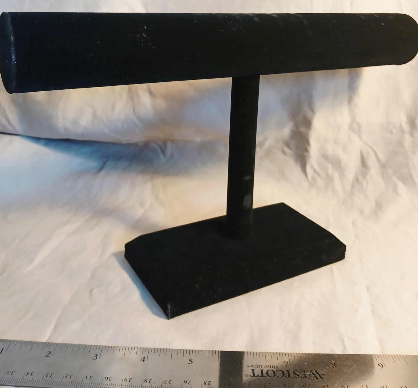 Black Velvet Bracelet Display Stand