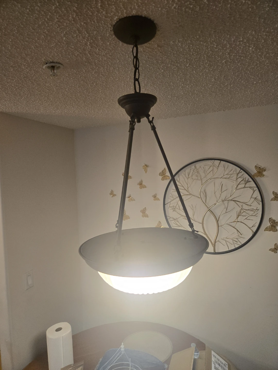 Bronze Chandelier Light Fixture/ gold flush mount lights - photo 3