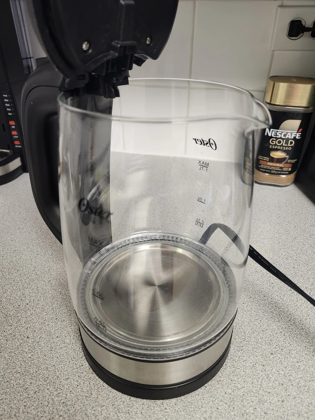 Glass Electric Kettle Stainless Steel base - photo 3