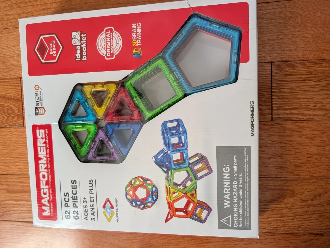 MAGFORMERS 62 Piece Magnetic Construction Set - photo 2