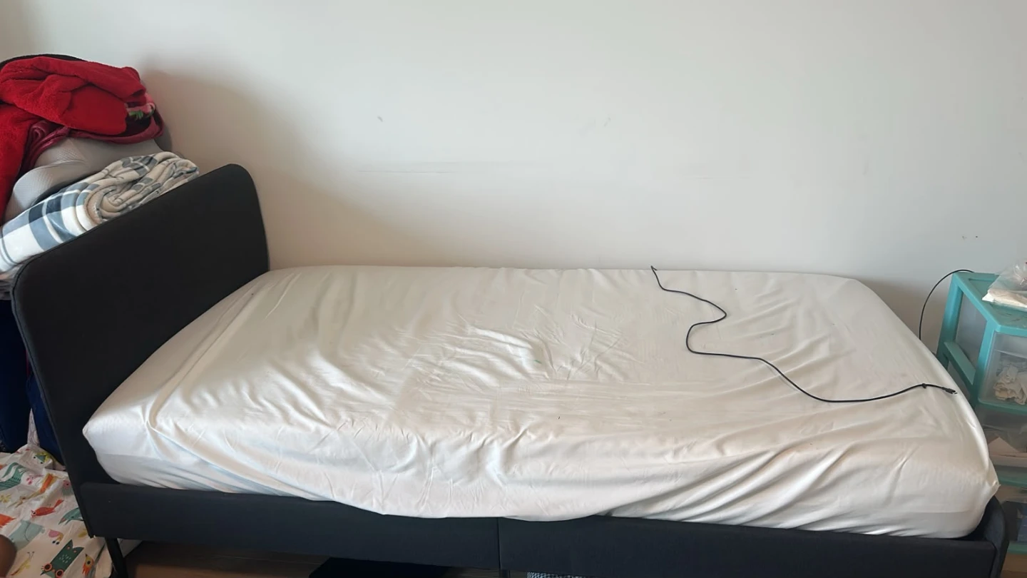 IKEA mattress and bed frame, bought in Jan 2026, Bill available