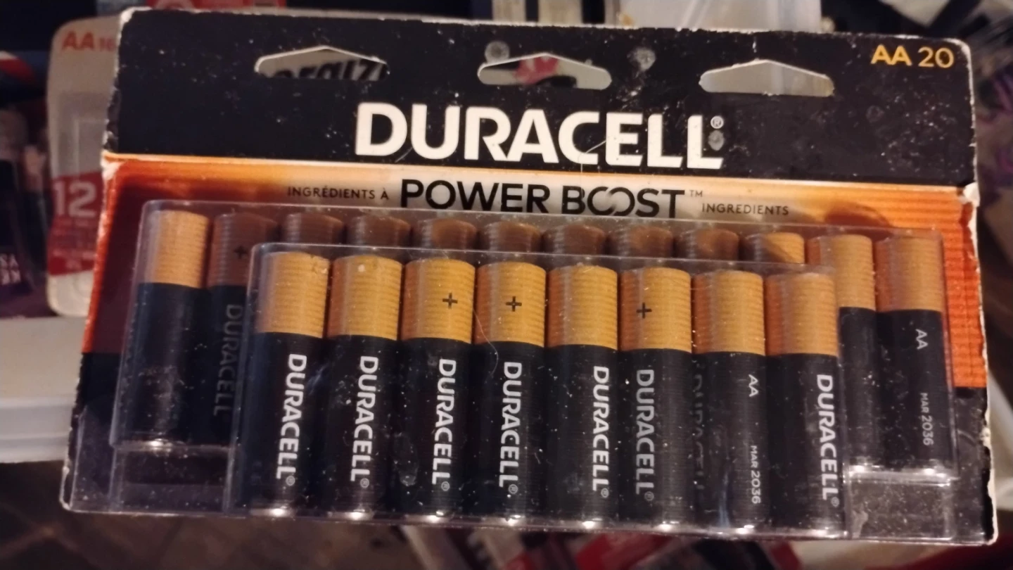 Duracell Power Boost AA Batteries - 20 Pack
