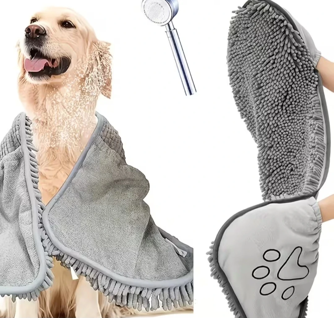 Pet Bath Towel Mitt - photo 4