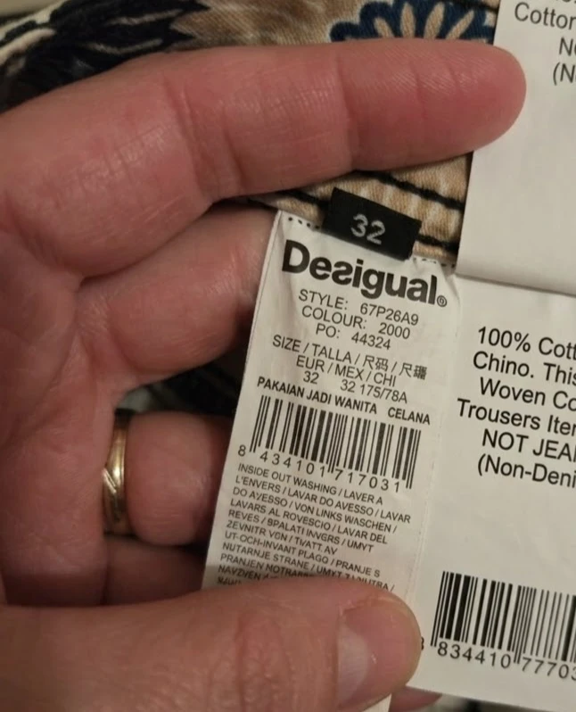 Desigual Women's Pants - Size 32 - photo 3