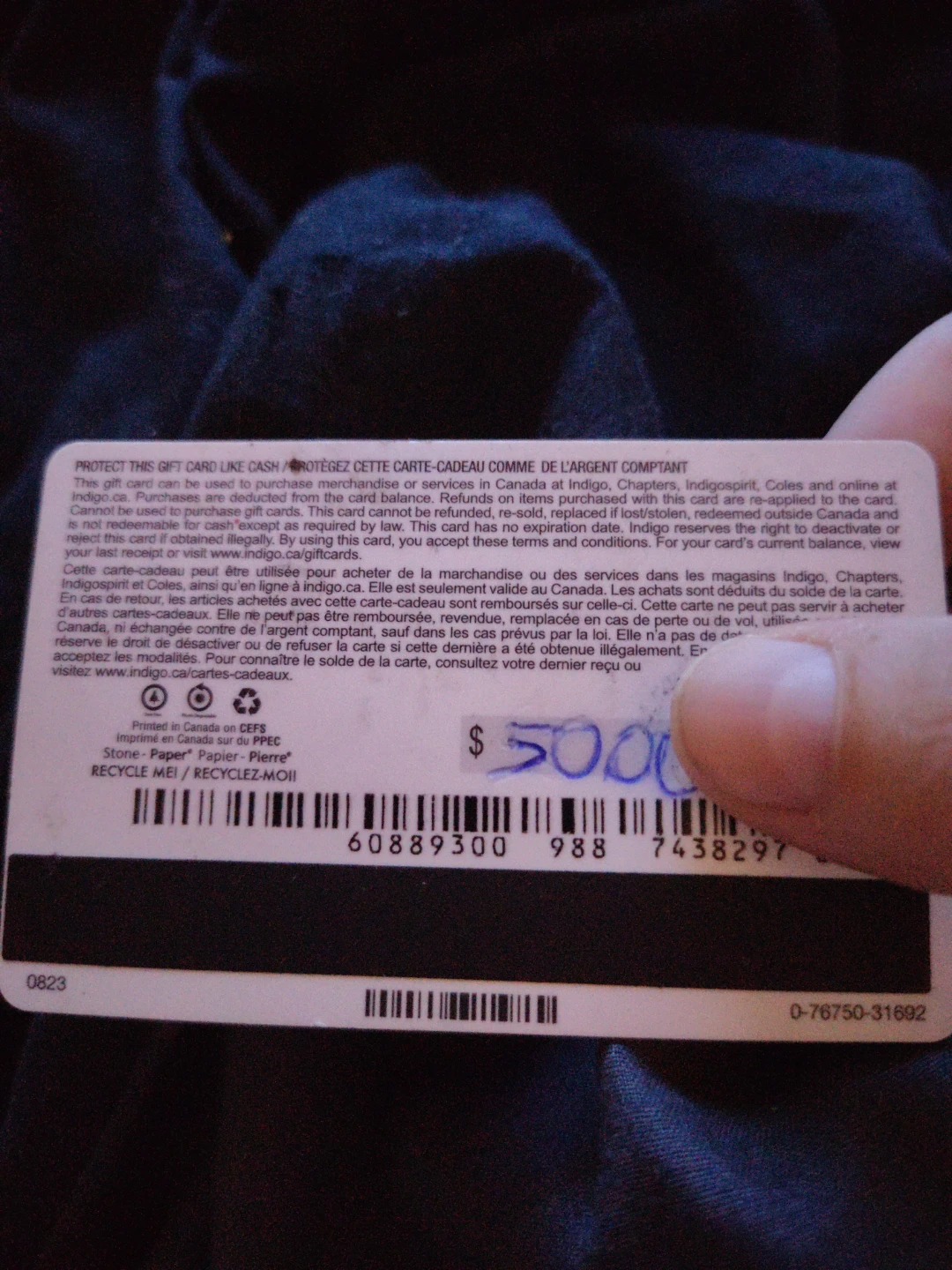 Indigo , Chapters , Coles , Indigo.ca $50 Gift Card - photo 2