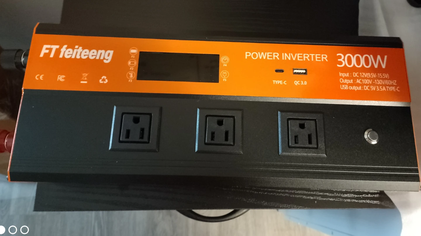 FT feiteeng 3000W Power Inverter - photo 3