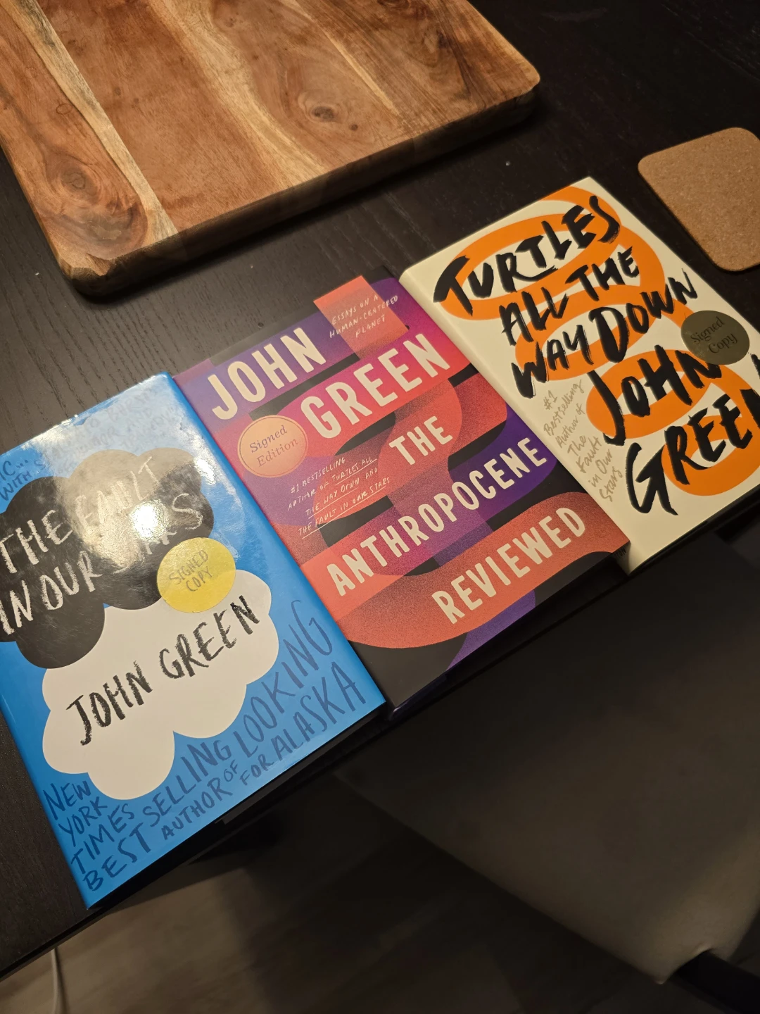 John Green Signed Books Bundle