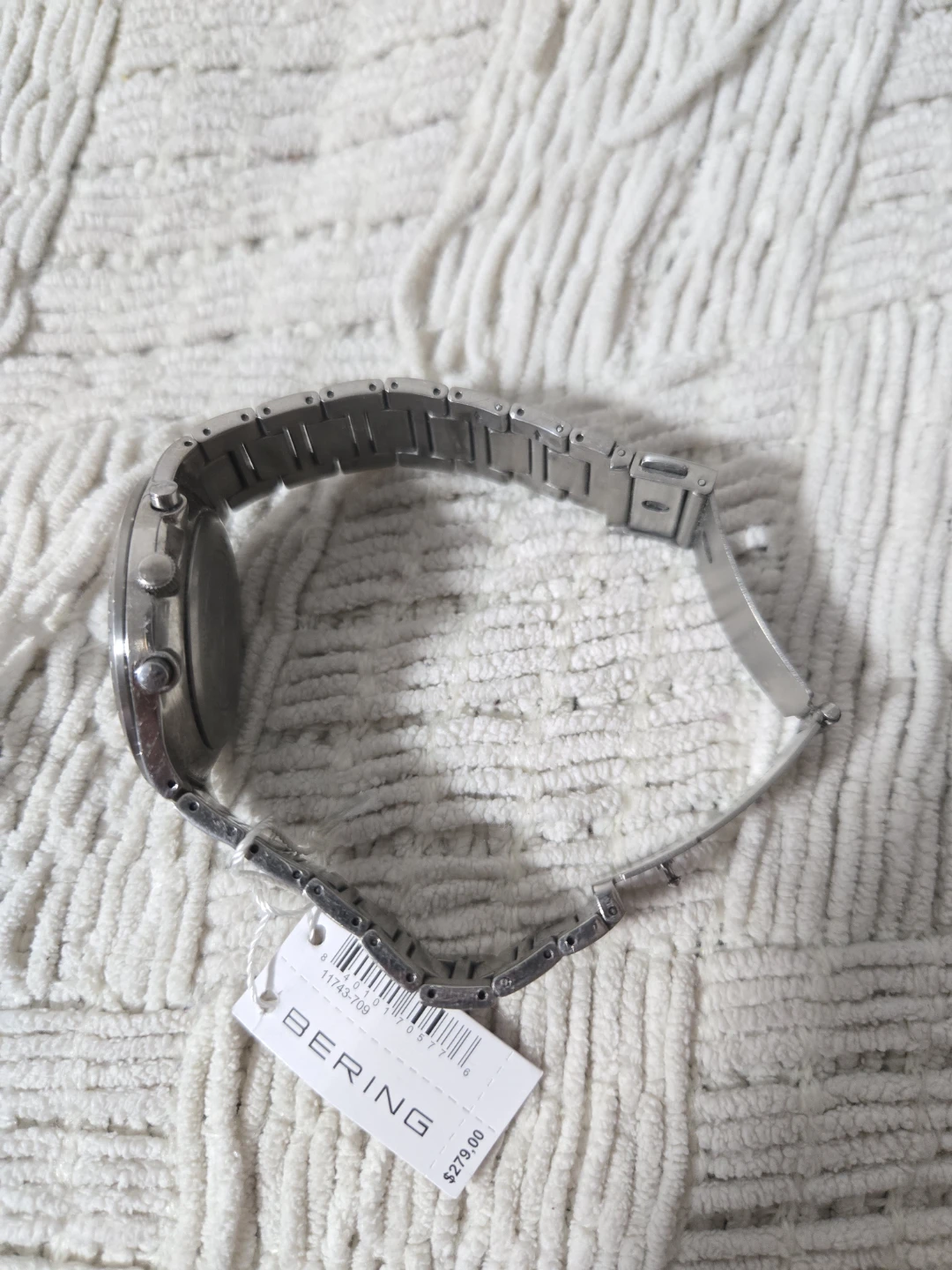 Bering Watch with Chronograph and Date - Silver Tone - photo 3