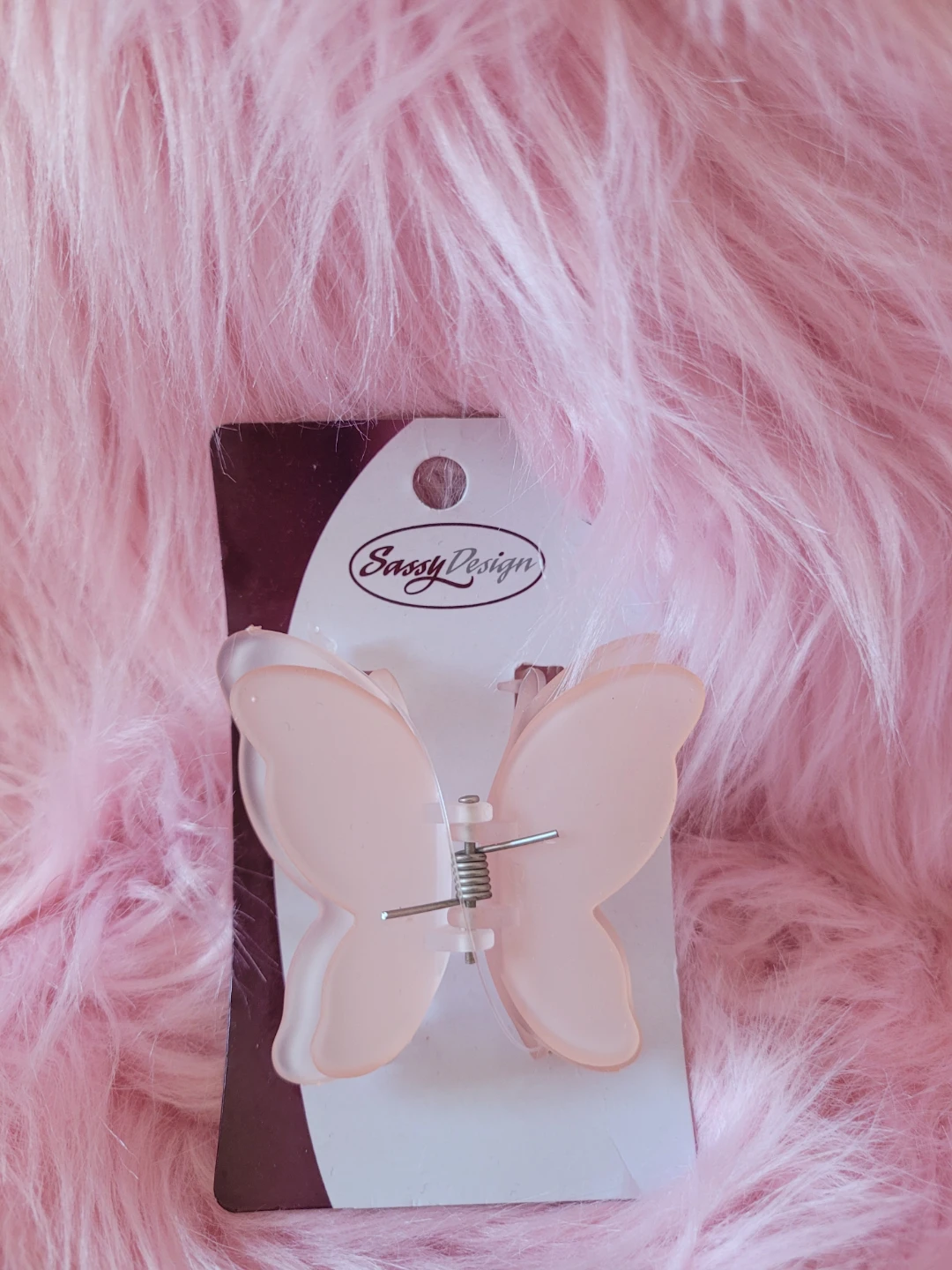 Sassy Design BUTTERFLY Hair Claw Clip