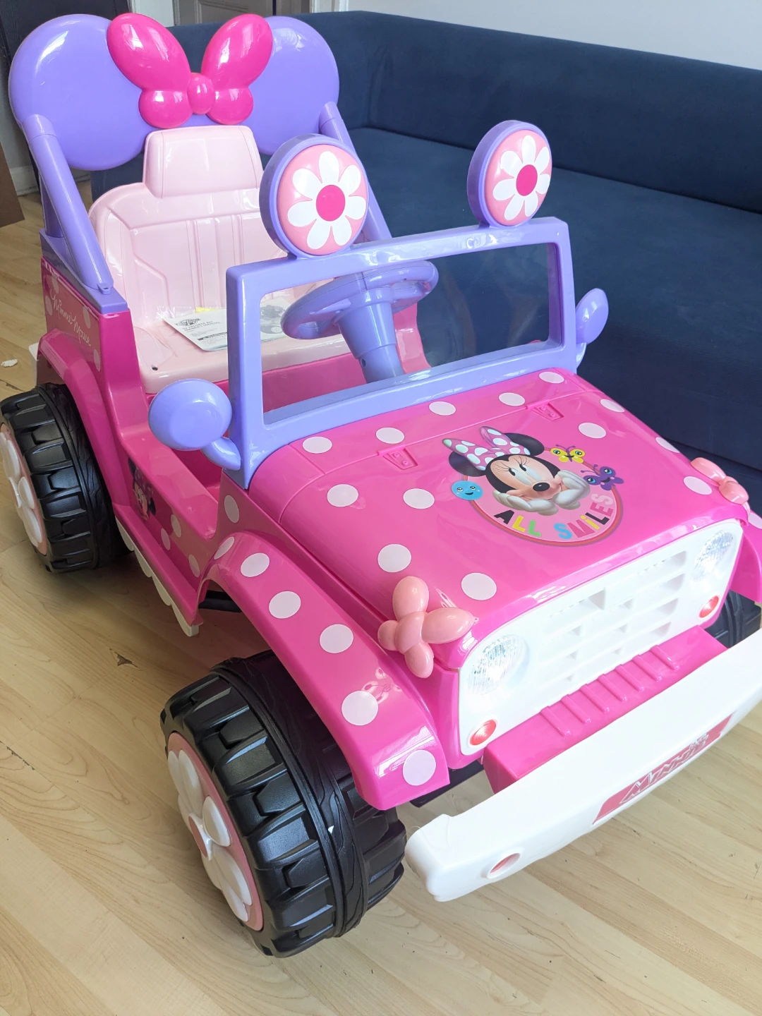 Minnie Mouse's Flower Power 4 x 4 Electric Ride On Car
