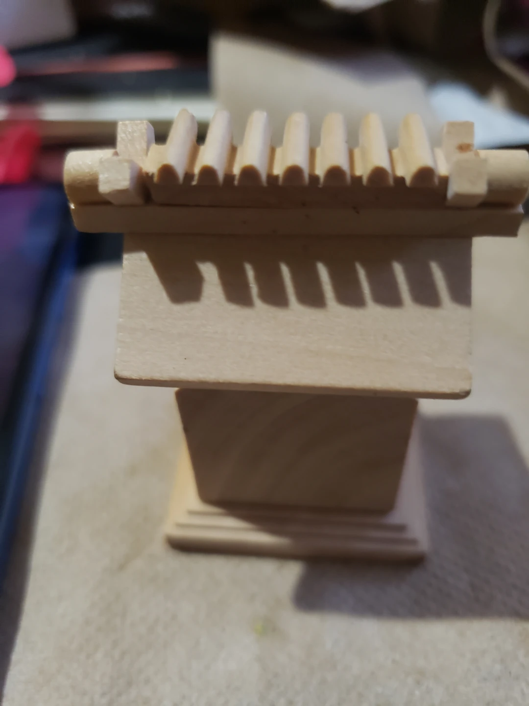 Wooden Miniature Shrine. - photo 4