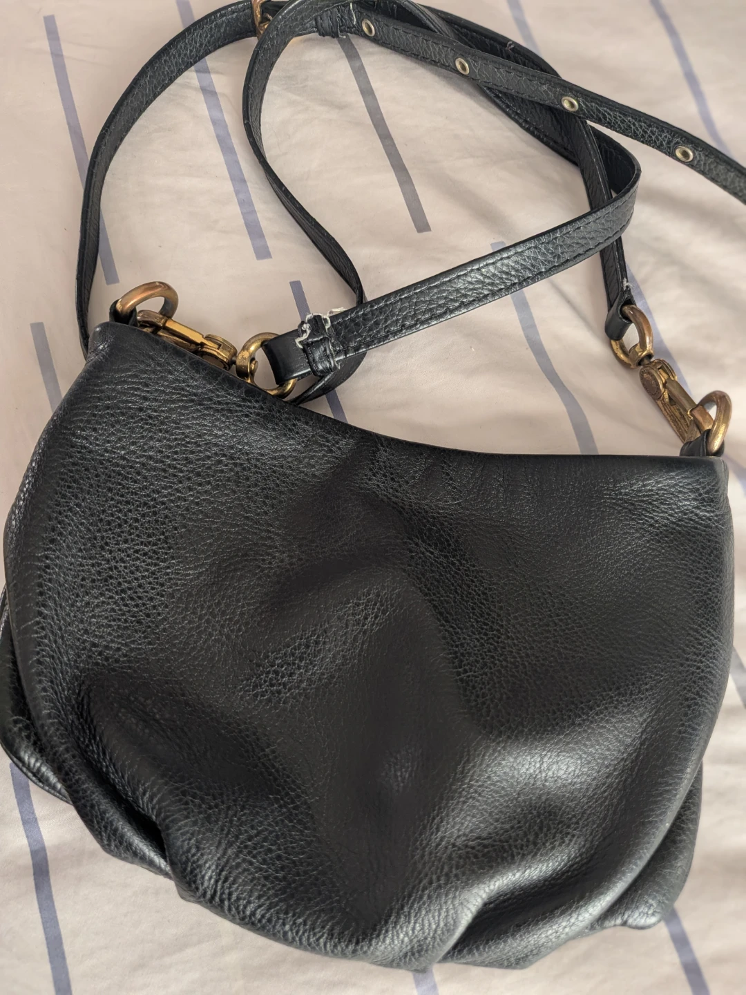 Marc by Marc Jacobs Black Leather Crossbody Bag - photo 2