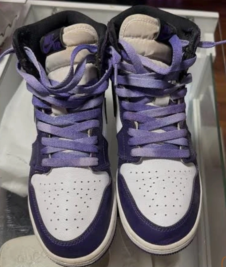 Nike Air Jordan 1 High OG "Court Purple" Sneakers