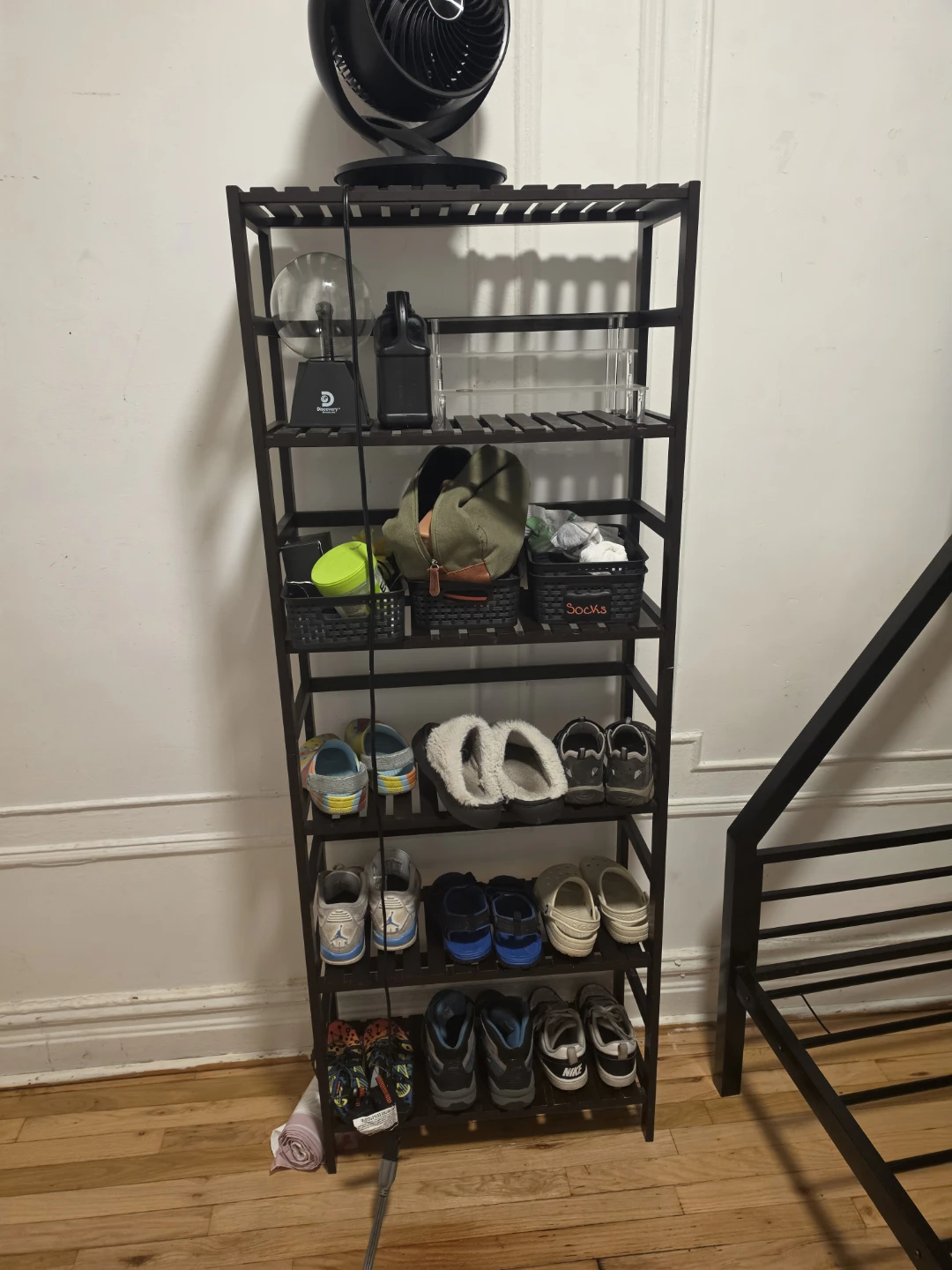 Wooden Shoe Rack