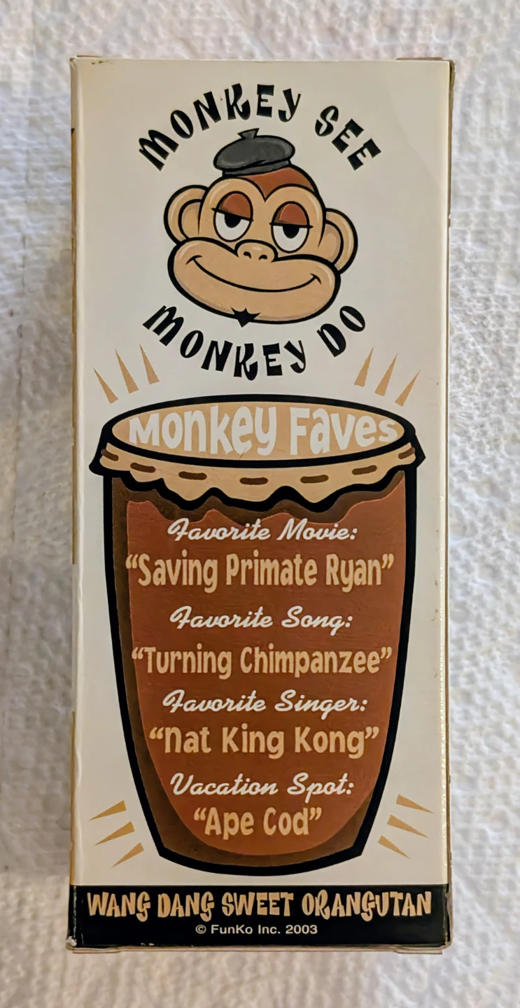 Funko Wacky Wisecracks Monkey Figurine - photo 3