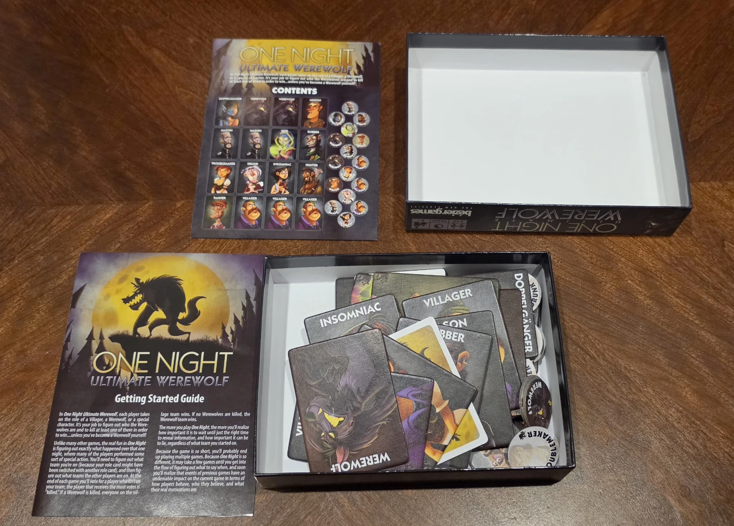 One Night Ultimate Werewolf Board Game - photo 3