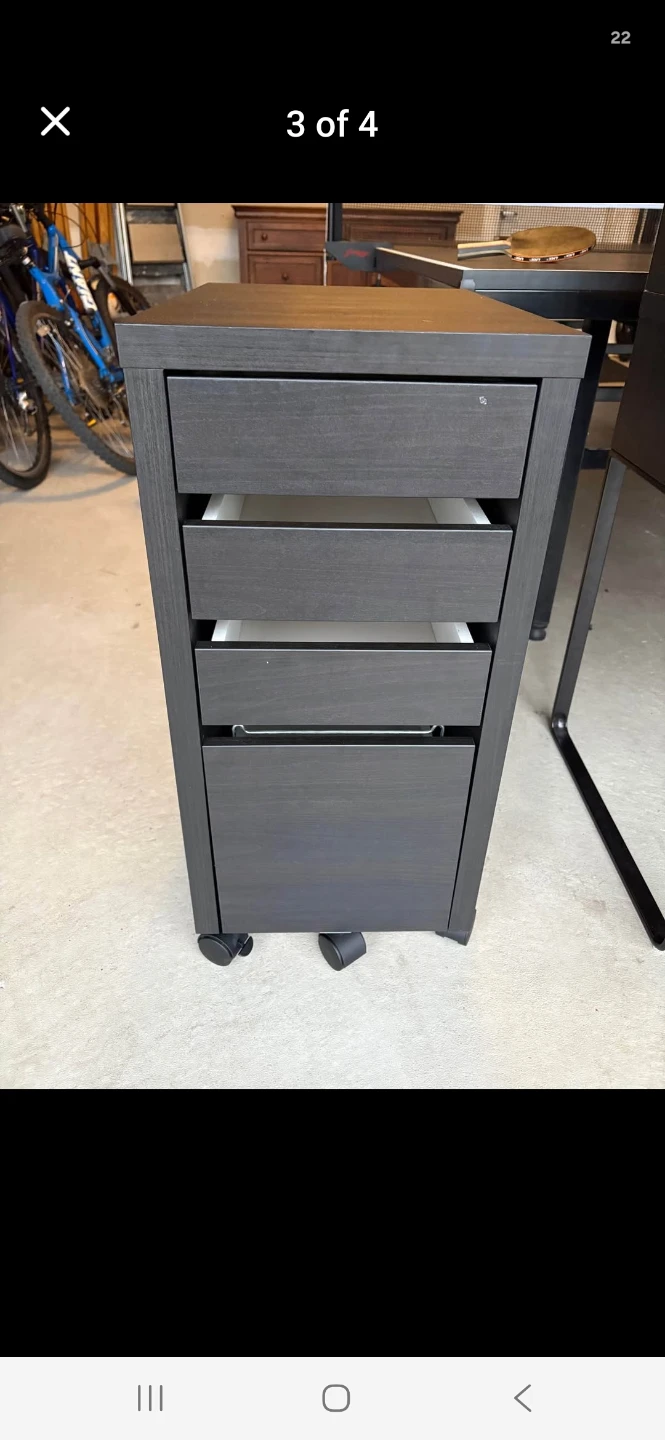 IKEA MICKE Corner Workstation with Drawer Unit - photo 2