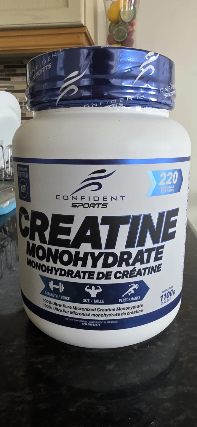 Confident Sports Creatine Monohydrate 1100g