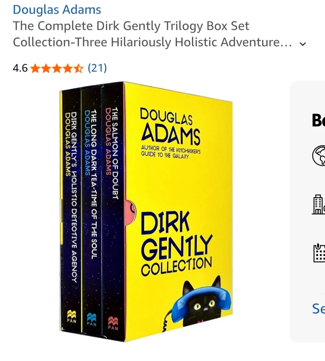Douglas Adams Dirk Gently Collection Box Set - IN PLASTIC