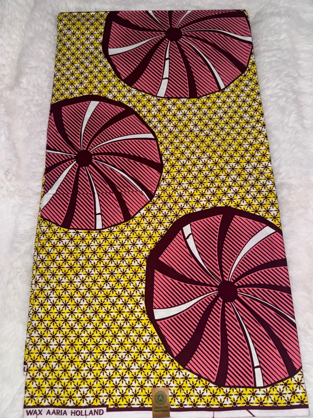 African Wax Holland Print Fabric - photo 4