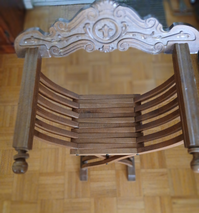 Savonarola chair Dante chair, or Roman curule seat). - photo 4