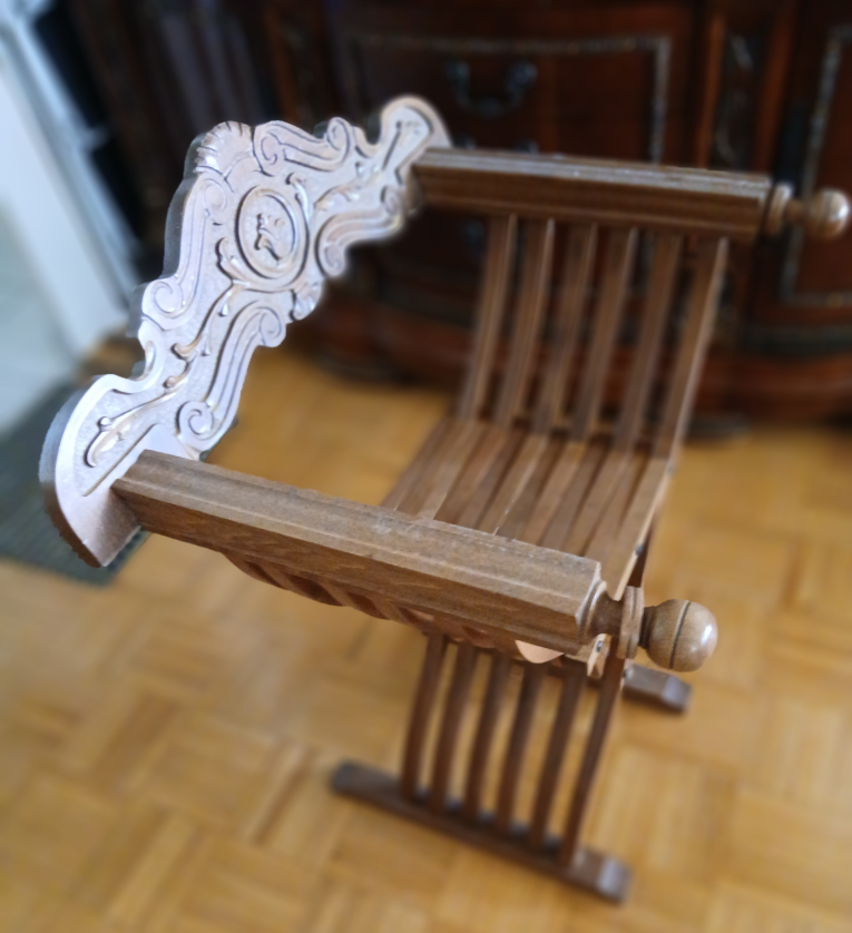 Savonarola chair Dante chair, or Roman curule seat). - photo 5