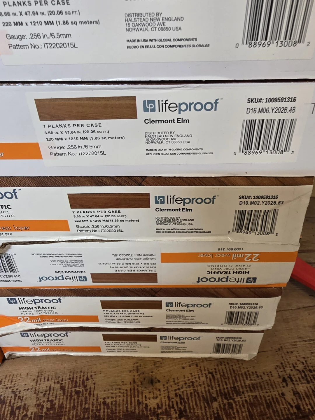 Lifeproof Clermont Elm Luxury Vinyl Plank Flooring