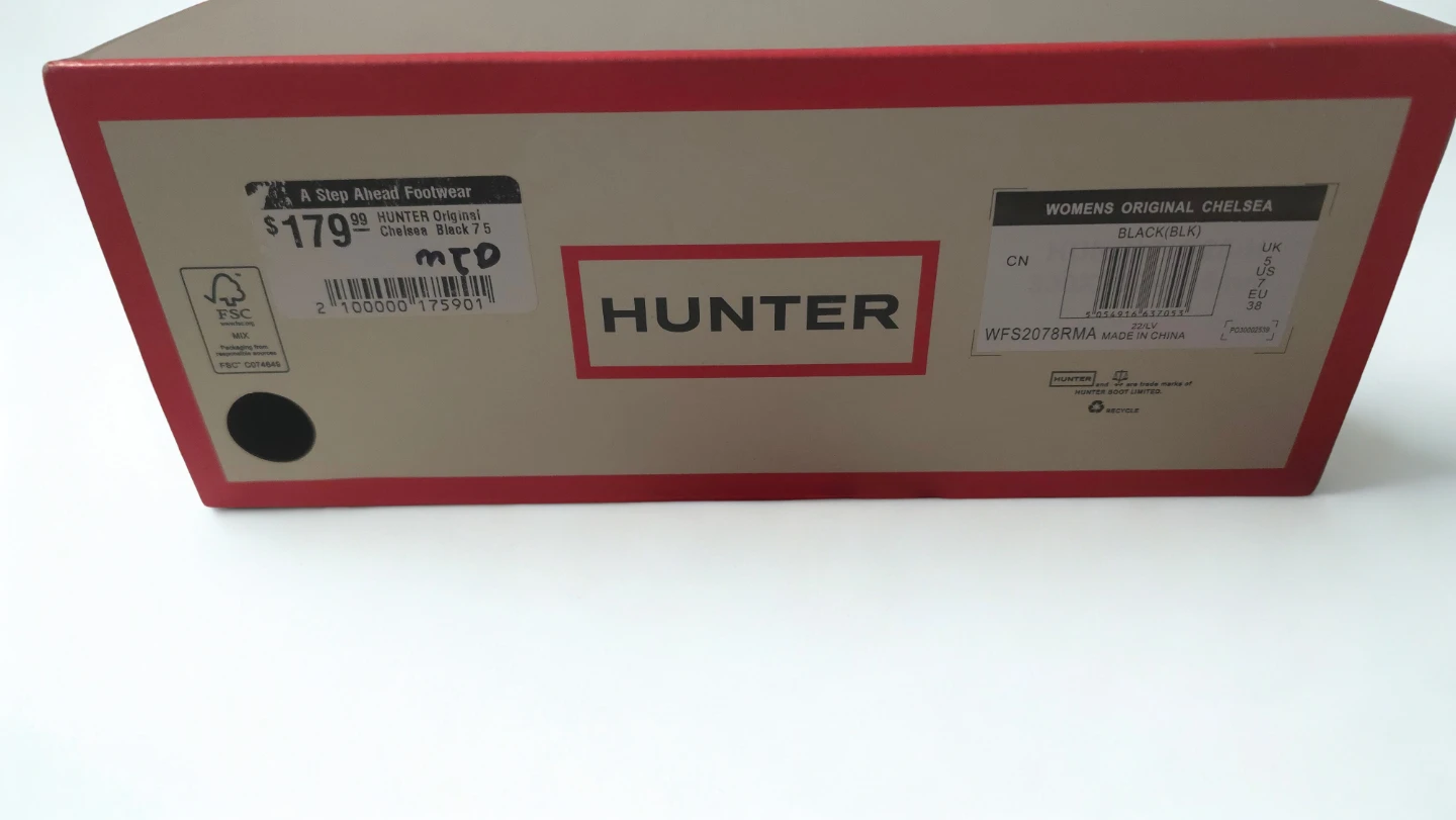 Hunter Original Chelsea Boots - Black - photo 5