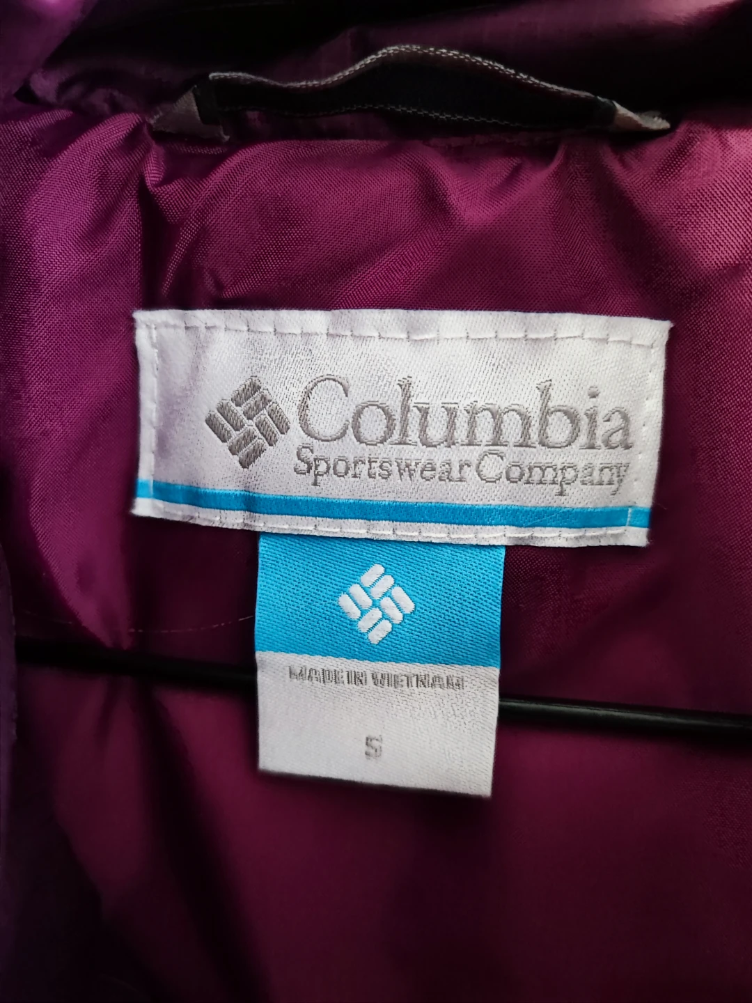 Columbia Puffer Jacket Purple Size S - photo 3