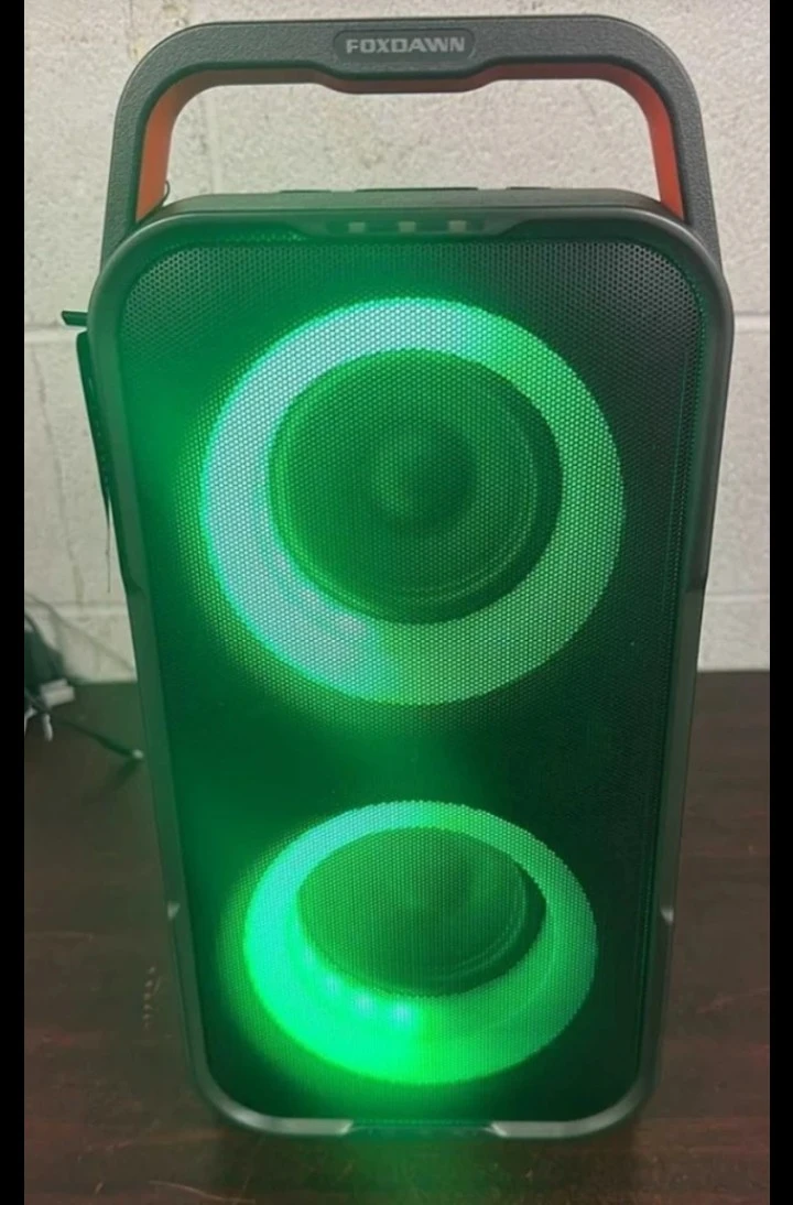 FOXDAWN Portable Bluetooth Speaker with Lights - photo 2