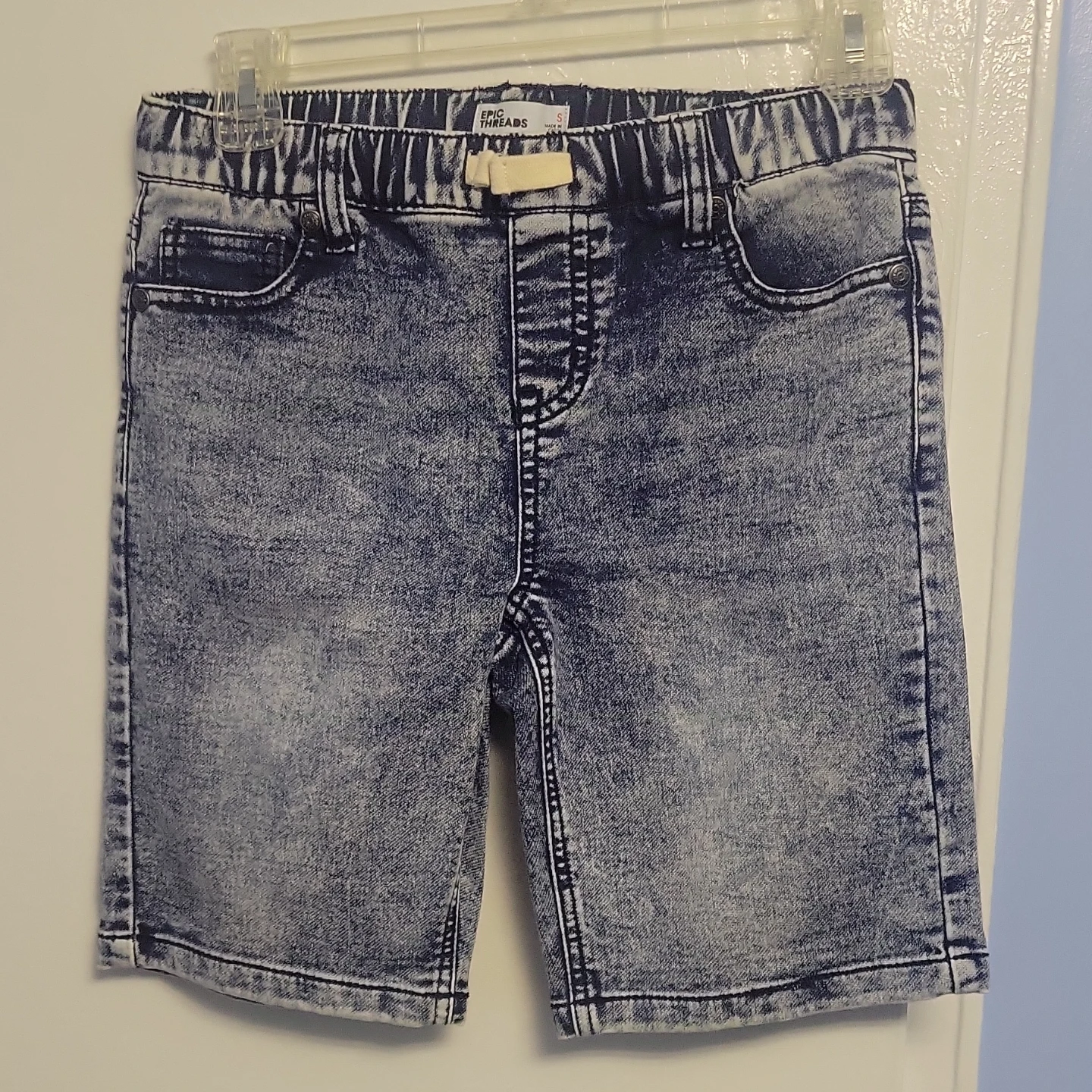Epic Threads Acid Wash Denim Shorts Size S - photo 2