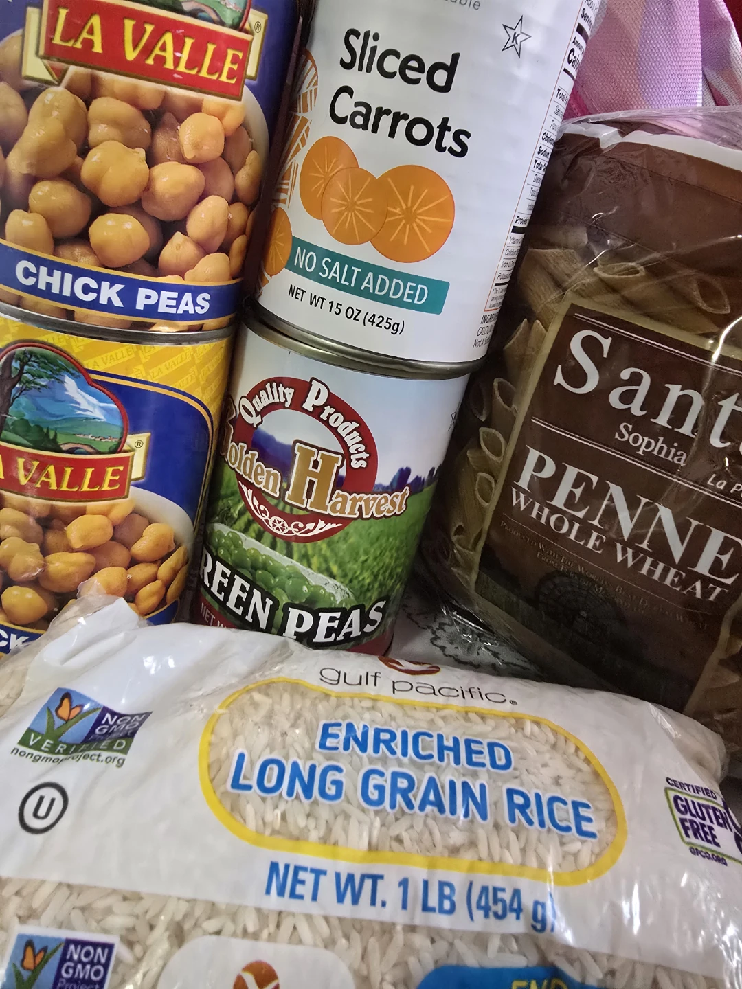 La Valle Chick Peas & Golden Harvest Green Peas