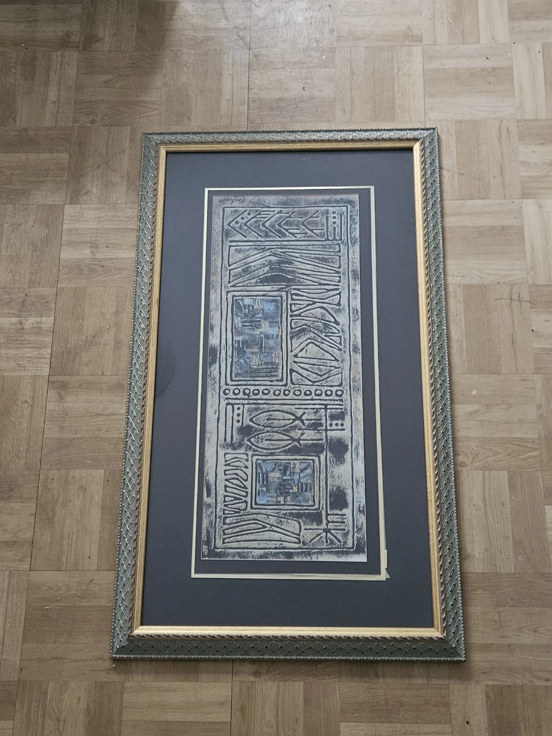 Framed Abstract Art Print