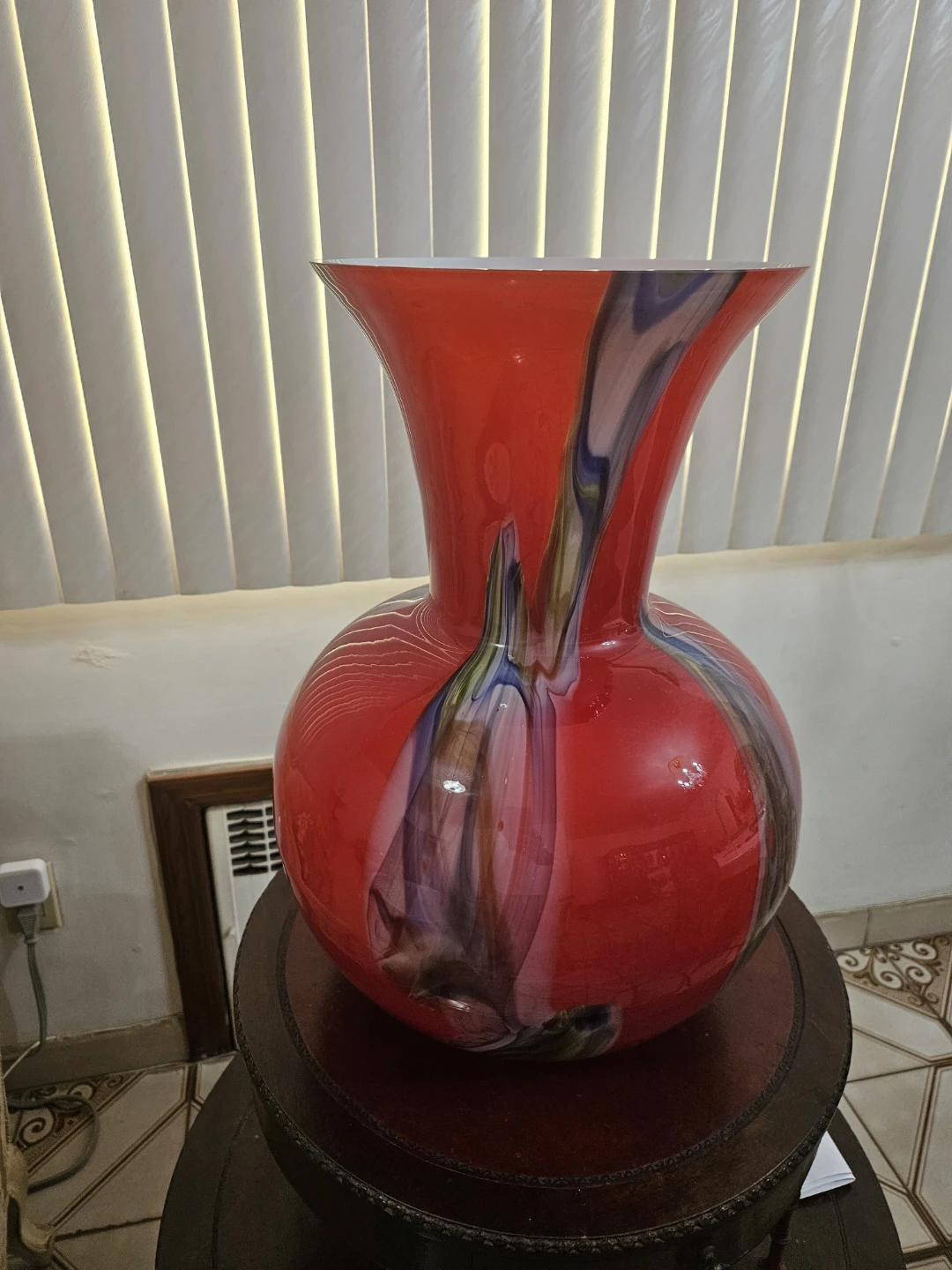 Large glass vase - photo 2