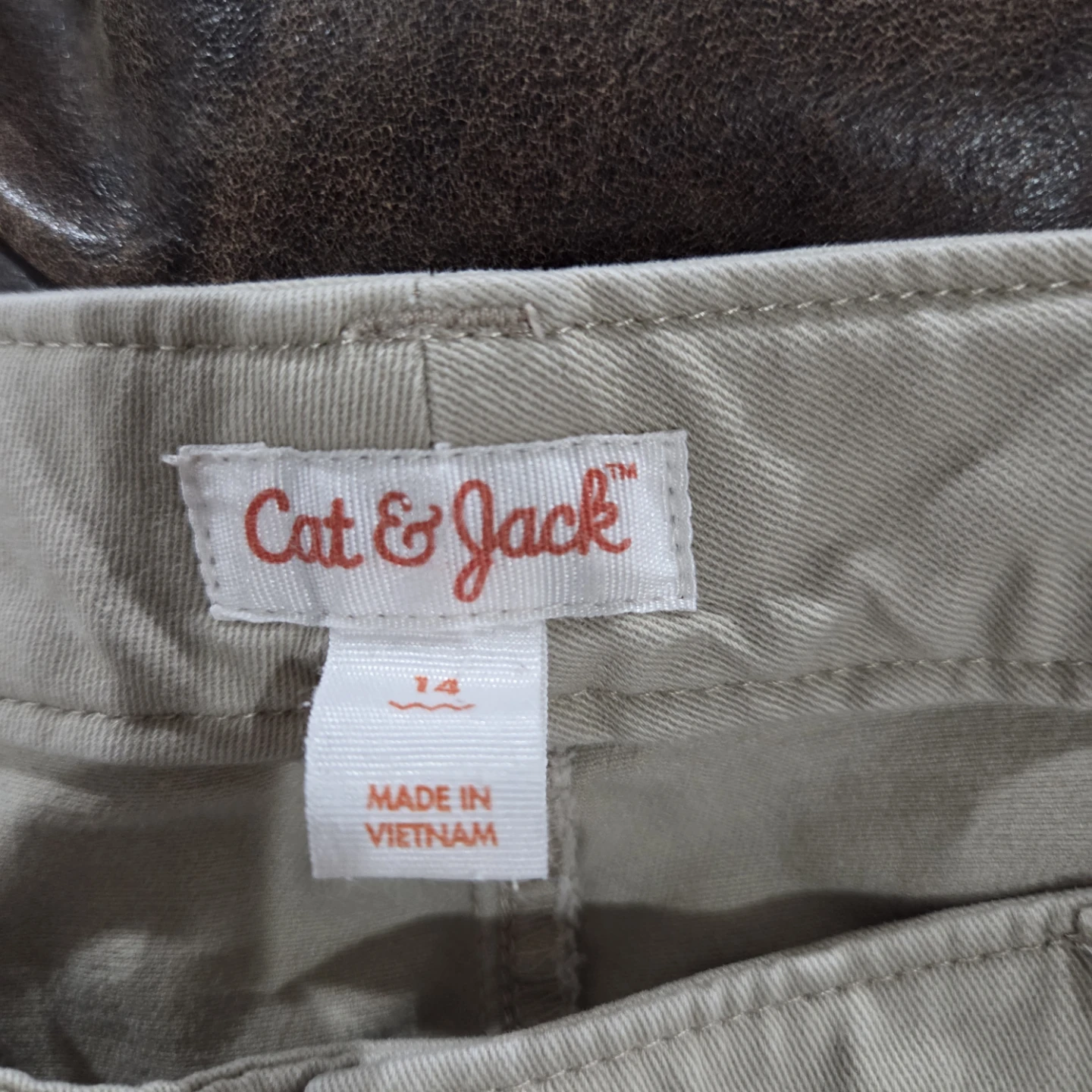 GIRLS Cat & Jack Khaki Pants Size 14 - photo 3