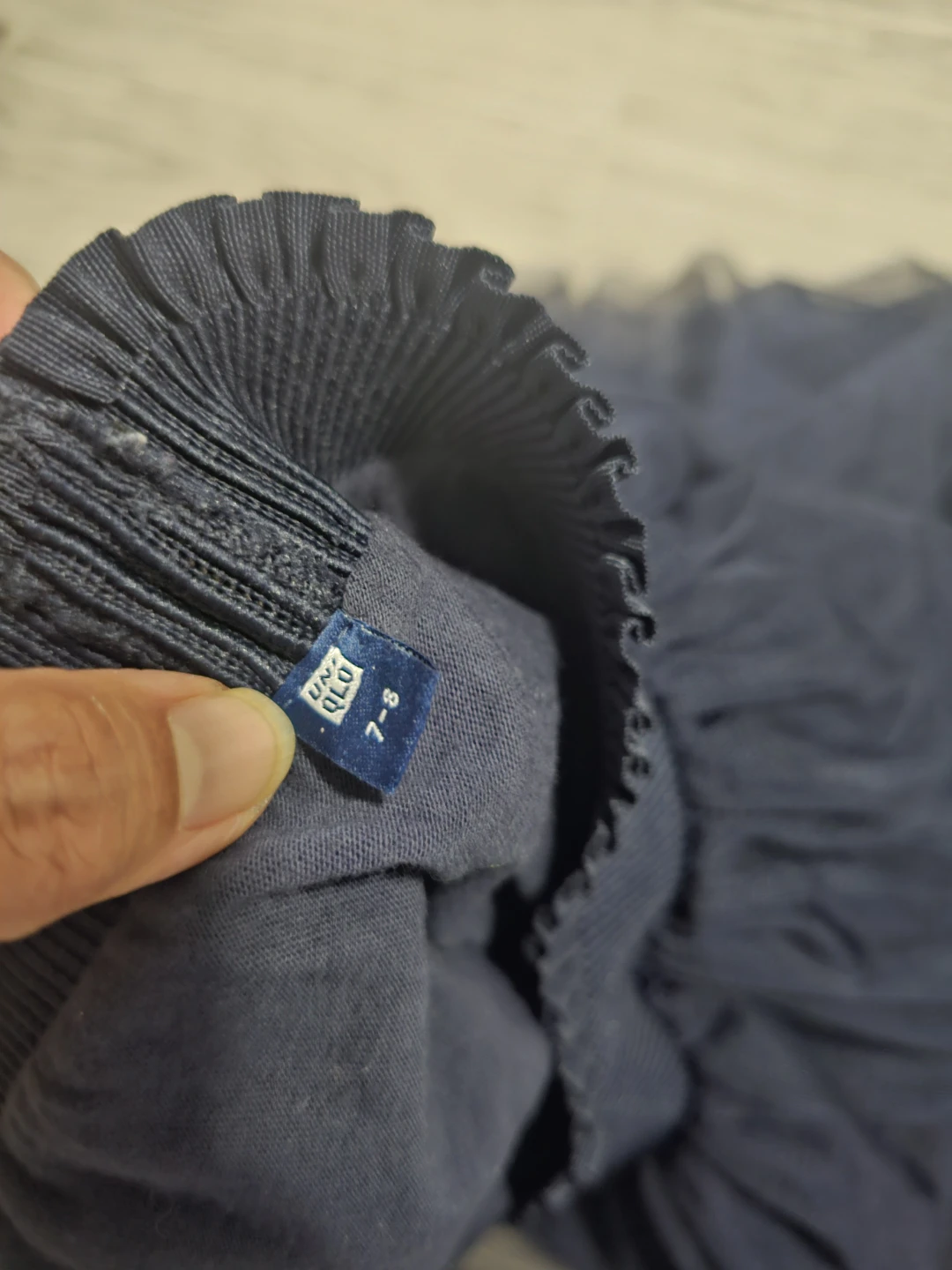 UNIQLO Kids Navy Tulle Skirt 7-8 - photo 5