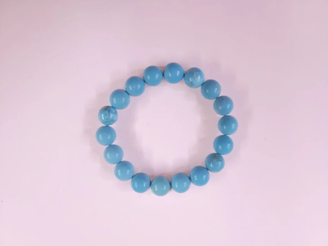 Real Turquoise Beaded Bracelet - photo 2