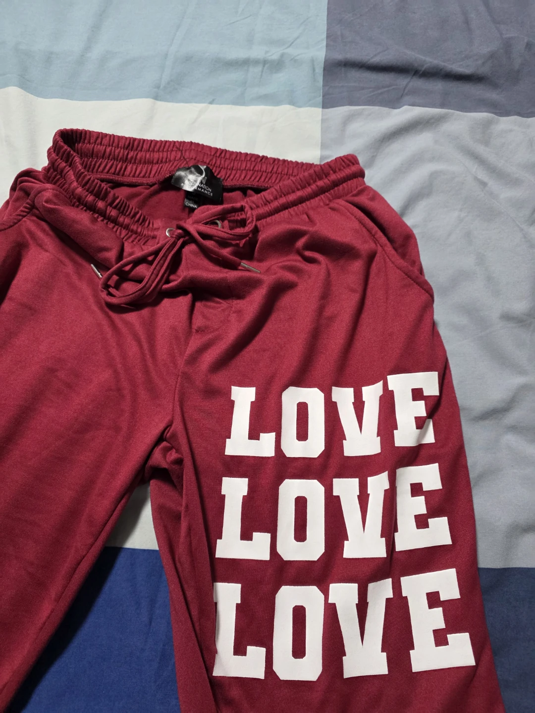 Gold Nation Performance 'Love' Graphic Joggers - photo 3