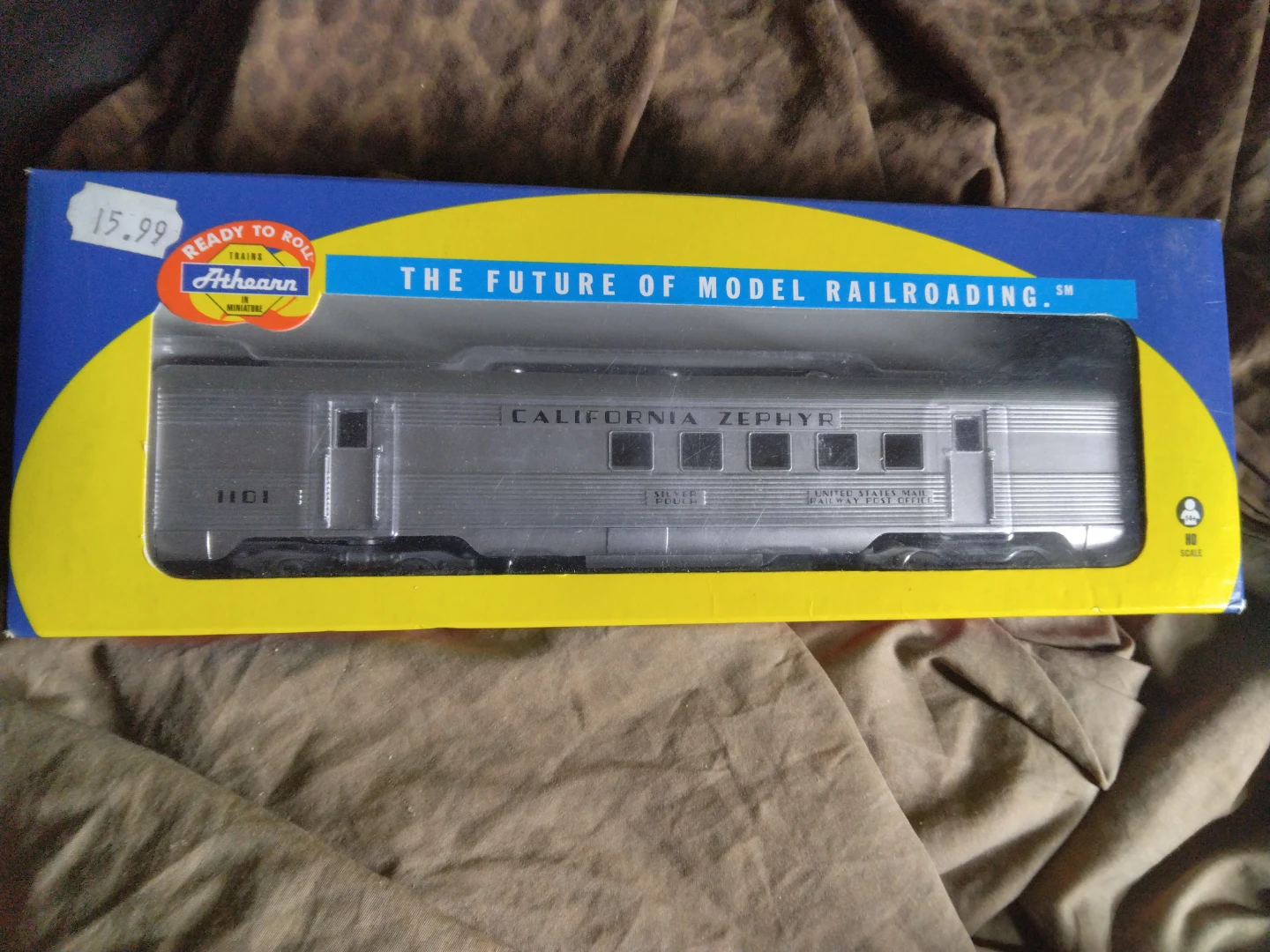 Athearn California Zephyr HO Scale Model Train Car