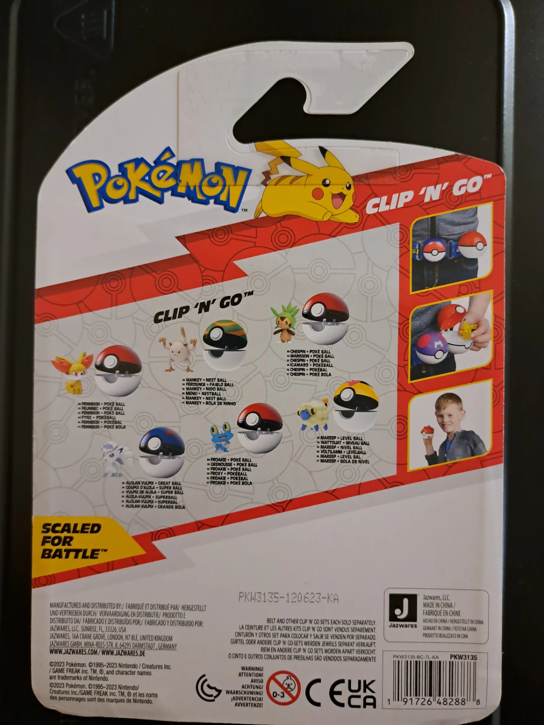 Pokemon Clip 'N' Go Alolan Vulpix + Grear Ball Set - photo 4