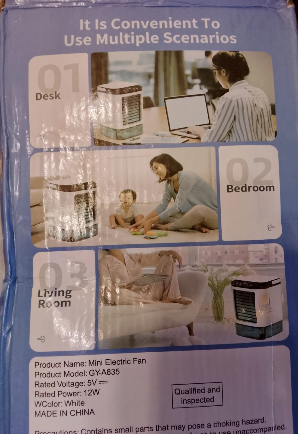Mini Electric Fan Cooler - photo 3
