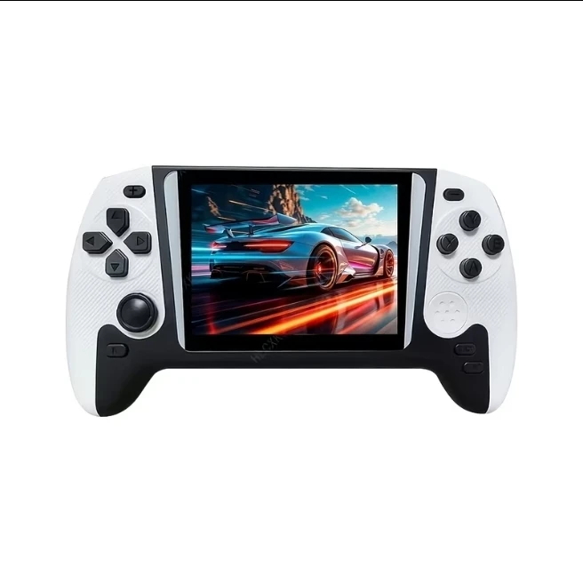 White Handheld Game Console