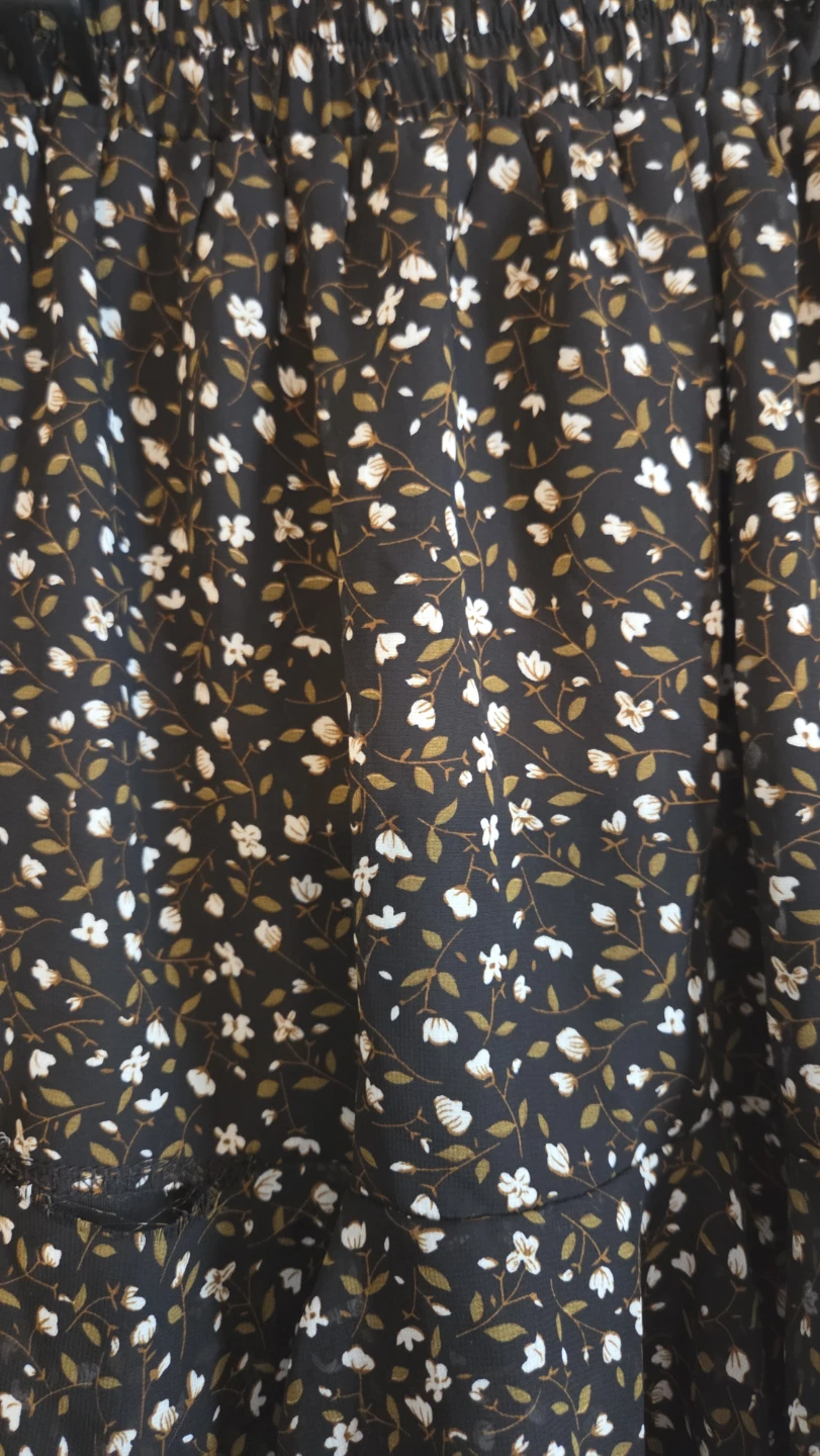 Floral Print Ruffle Skirt - photo 2