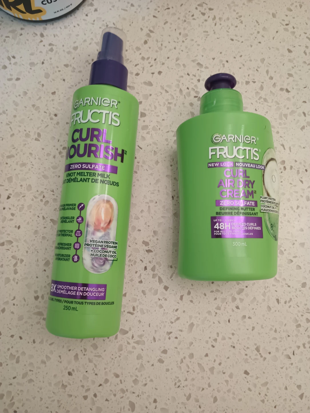 Garnier Fructis Curl Nourish & Curl Air Dry Cream