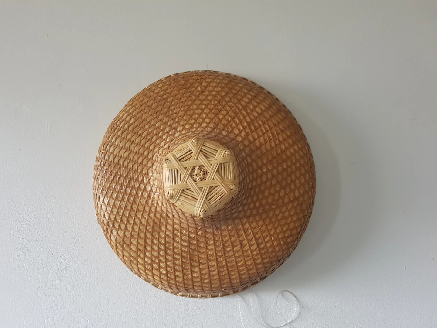 Woven Asian Conical Hat