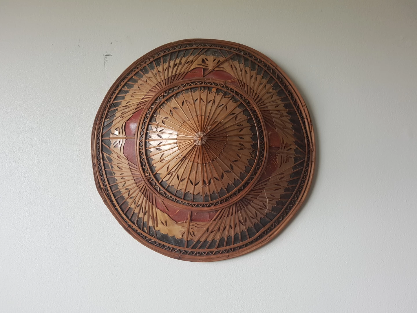 Woven Asian Conical Hat - photo 2