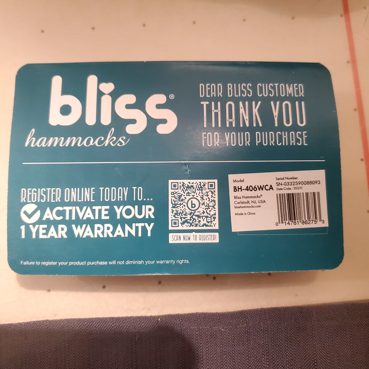 Bliss Hammocks Mesh Hammock in a Bag - photo 4