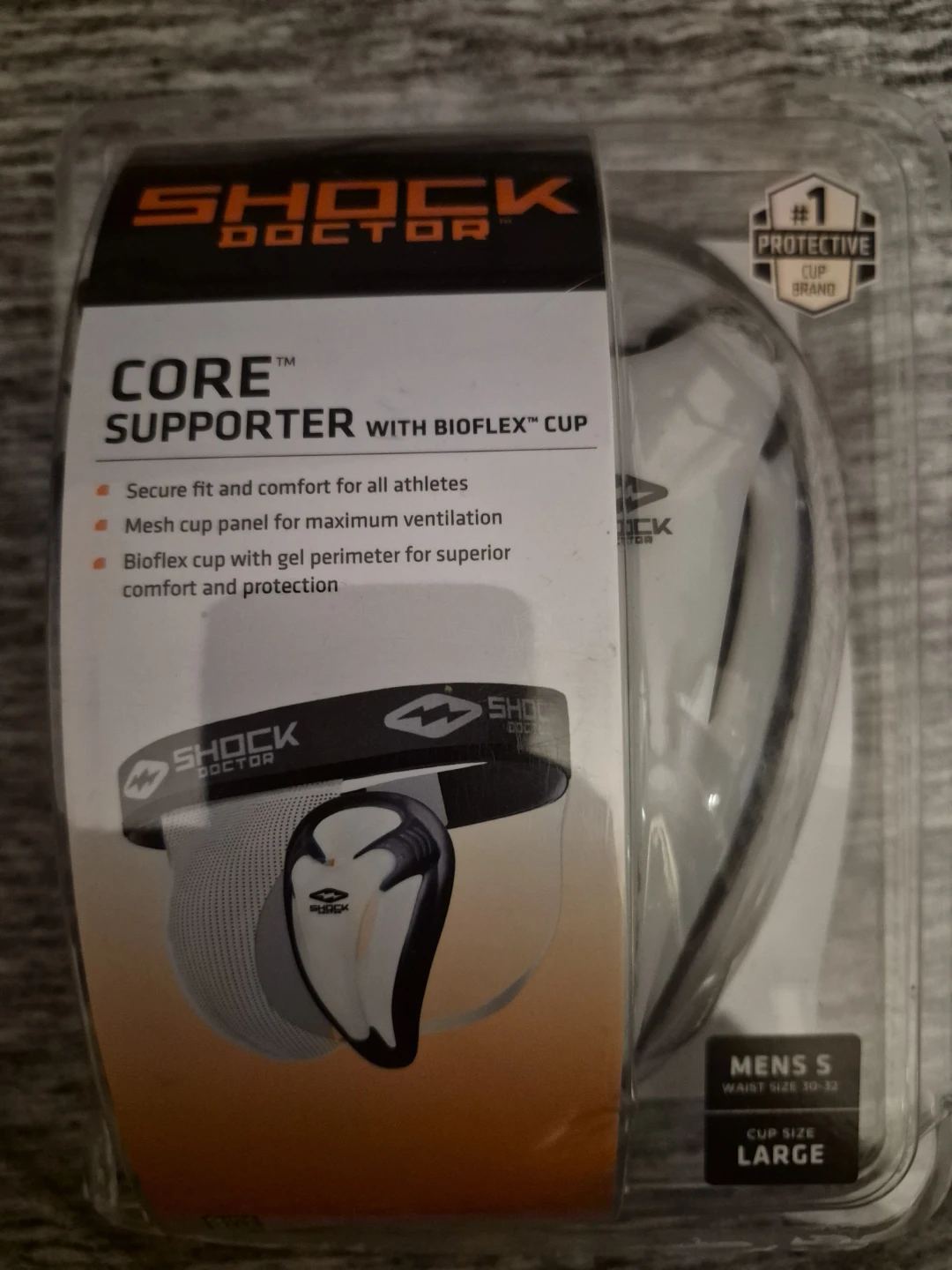 Shock Doctor Core Supporter with Bioflex Cup - Men's S - photo 2